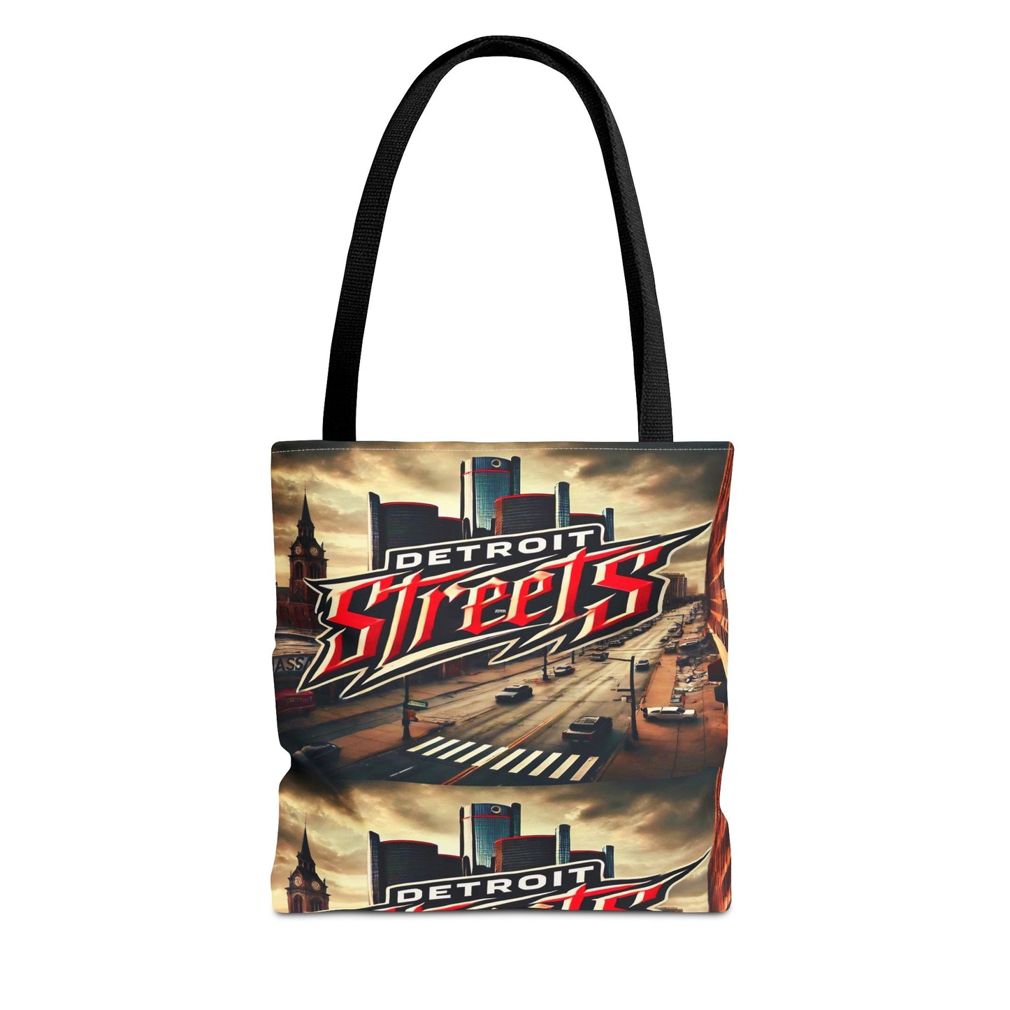 Detroit Streets Tote Bag - Stylish Urban Carryall for City Lovers