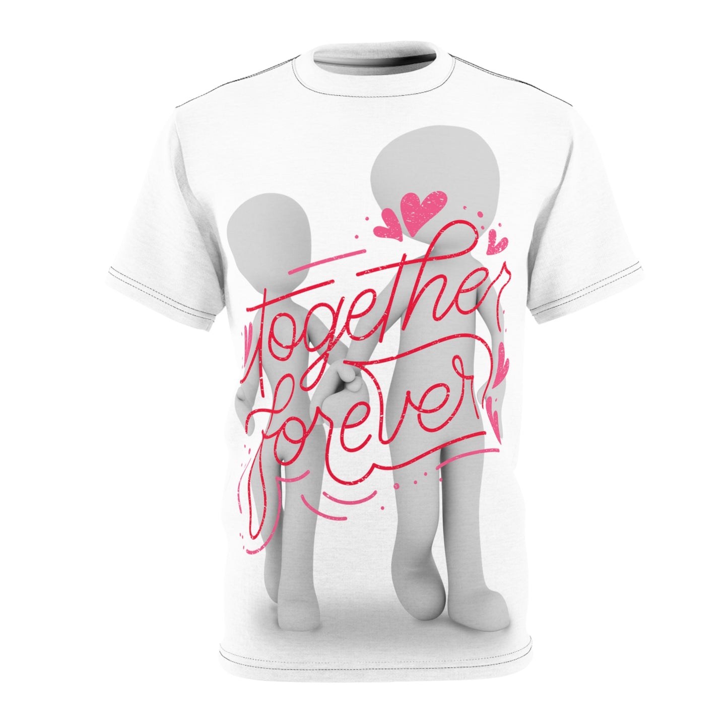 Romantic Together Forever Unisex Tee - Perfect for Couples and Anniversaries