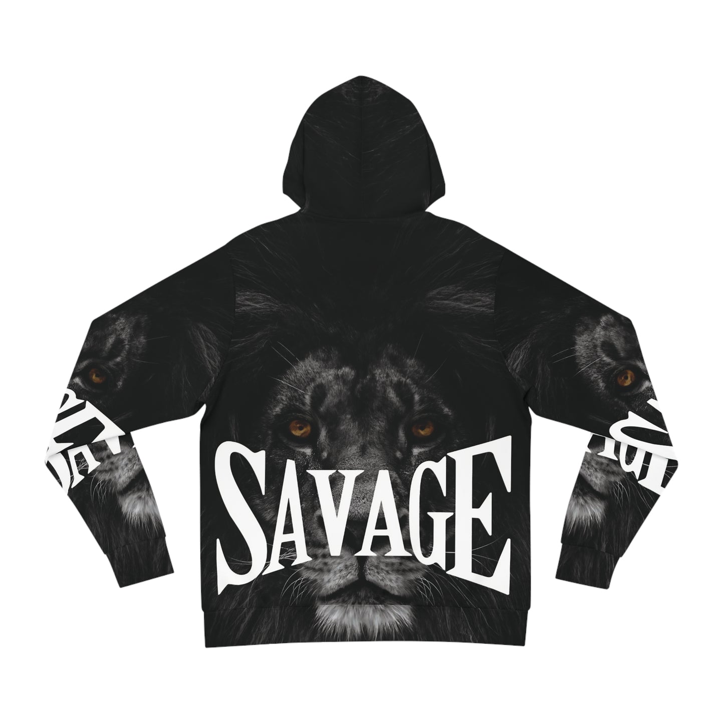 Savage Lion Graphic Hoodie - Fierce and Bold Streetwear