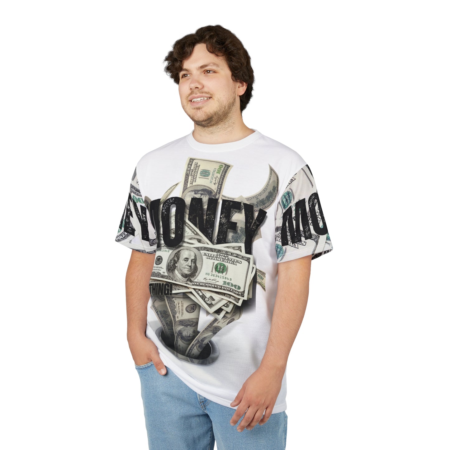 Money Graphic Unisex Tee - Unique Style for Hustlers