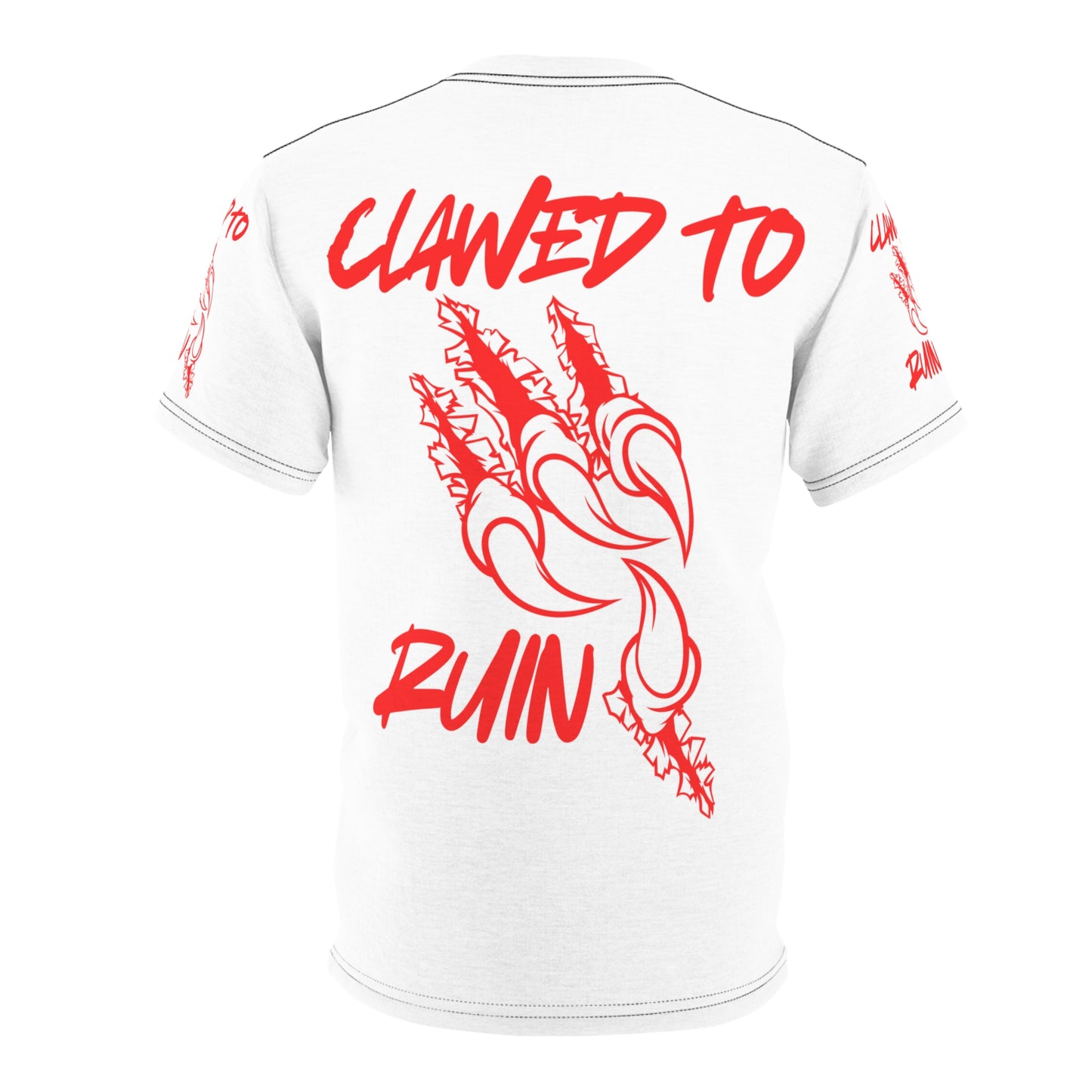 Clawed to Ruin Graphic Tee - Unisex Cut & Sew T-Shirt for Bold Styles