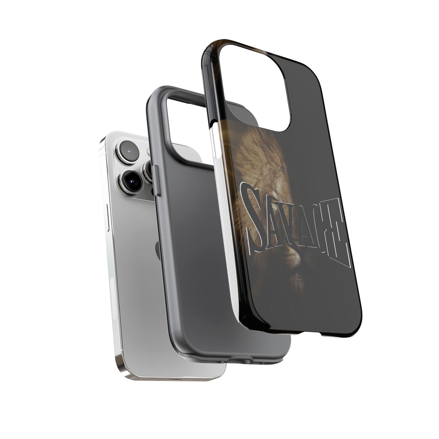 Savage Lion Phone Case - Tough & Stylish Protection