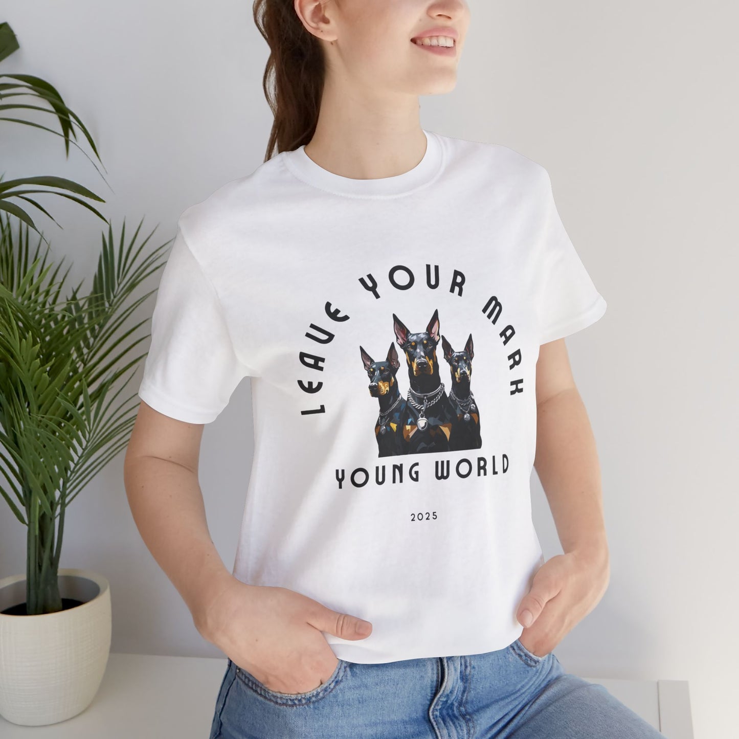 Unisex Dog Lover T-Shirt - 'Leave Your Mark' Design