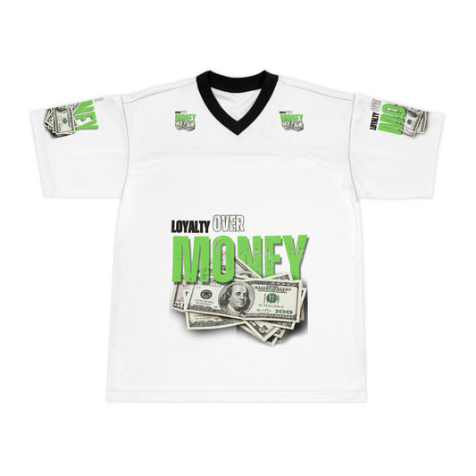 Loyalty Over Money Unisex Football Jersey - Perfect for Fans and Players