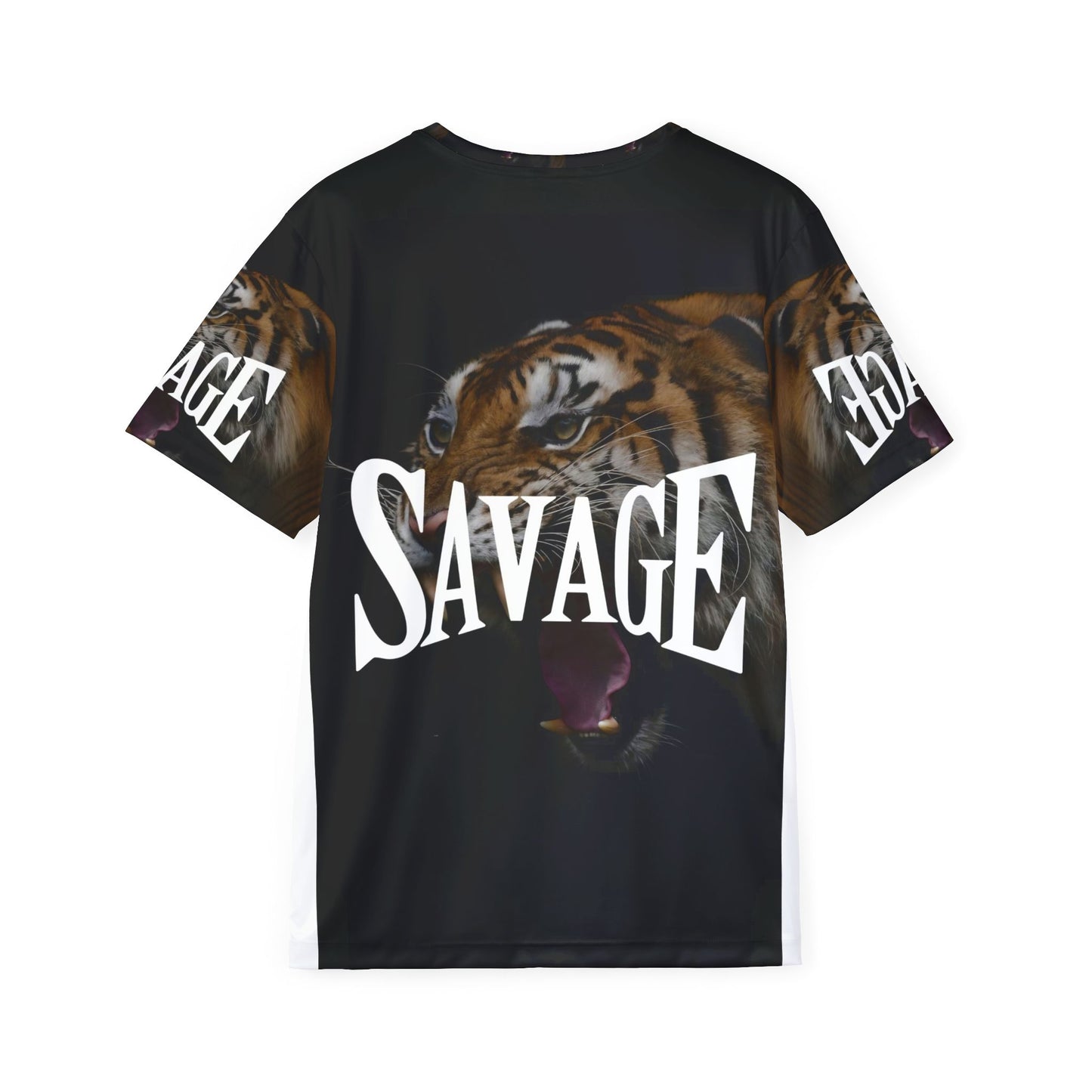 Savage Tiger Men's Sports Jersey - Bold Athletic Apparel for Game Day