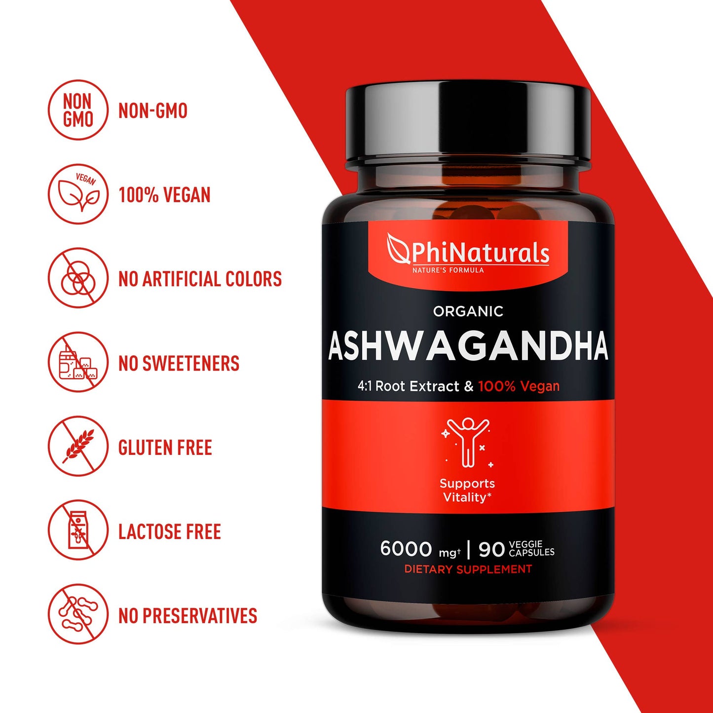 Ashwagandha Organic Herbal Supplement