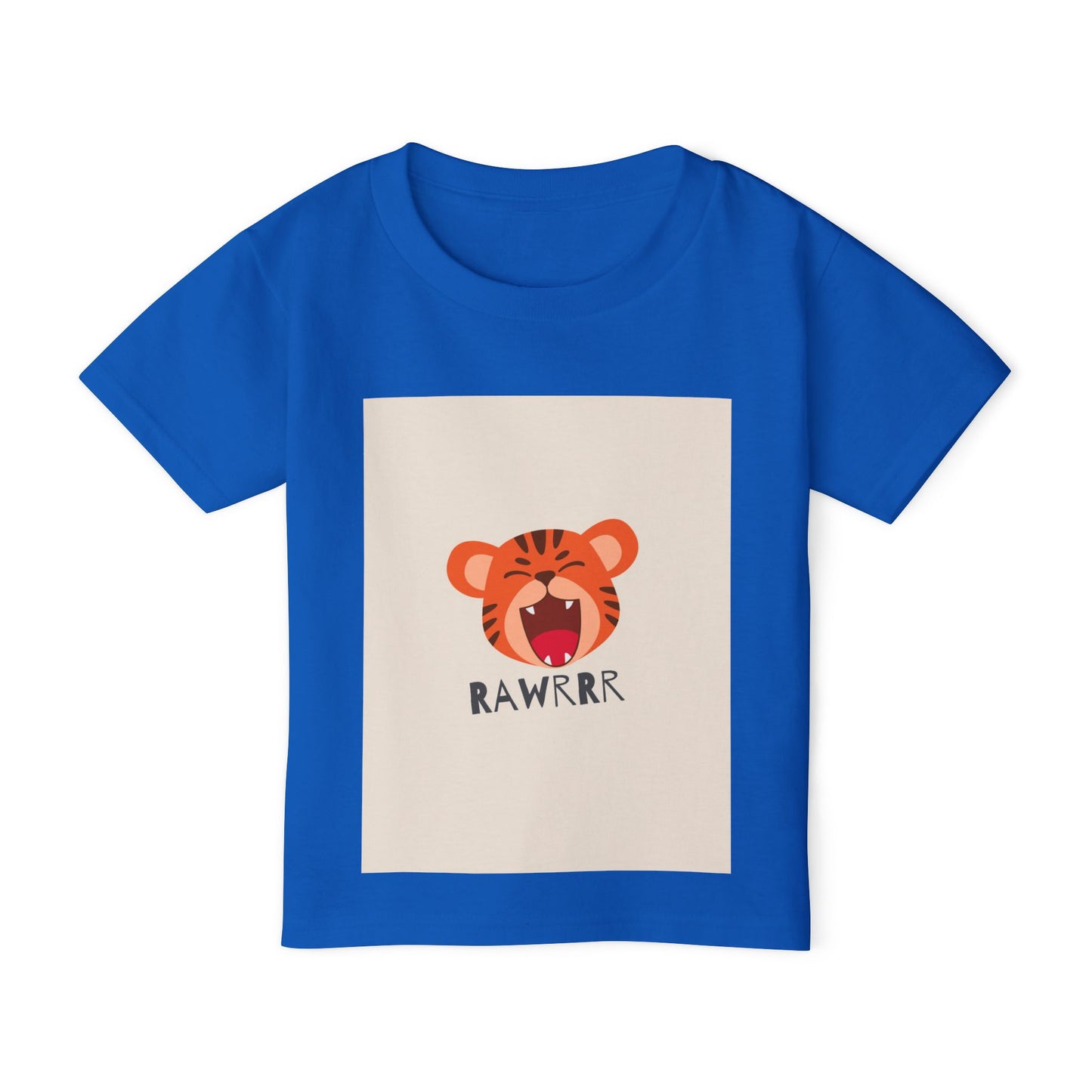 Cute Tiger RAWRRRR Toddler T-Shirt | Fun Kids Tee