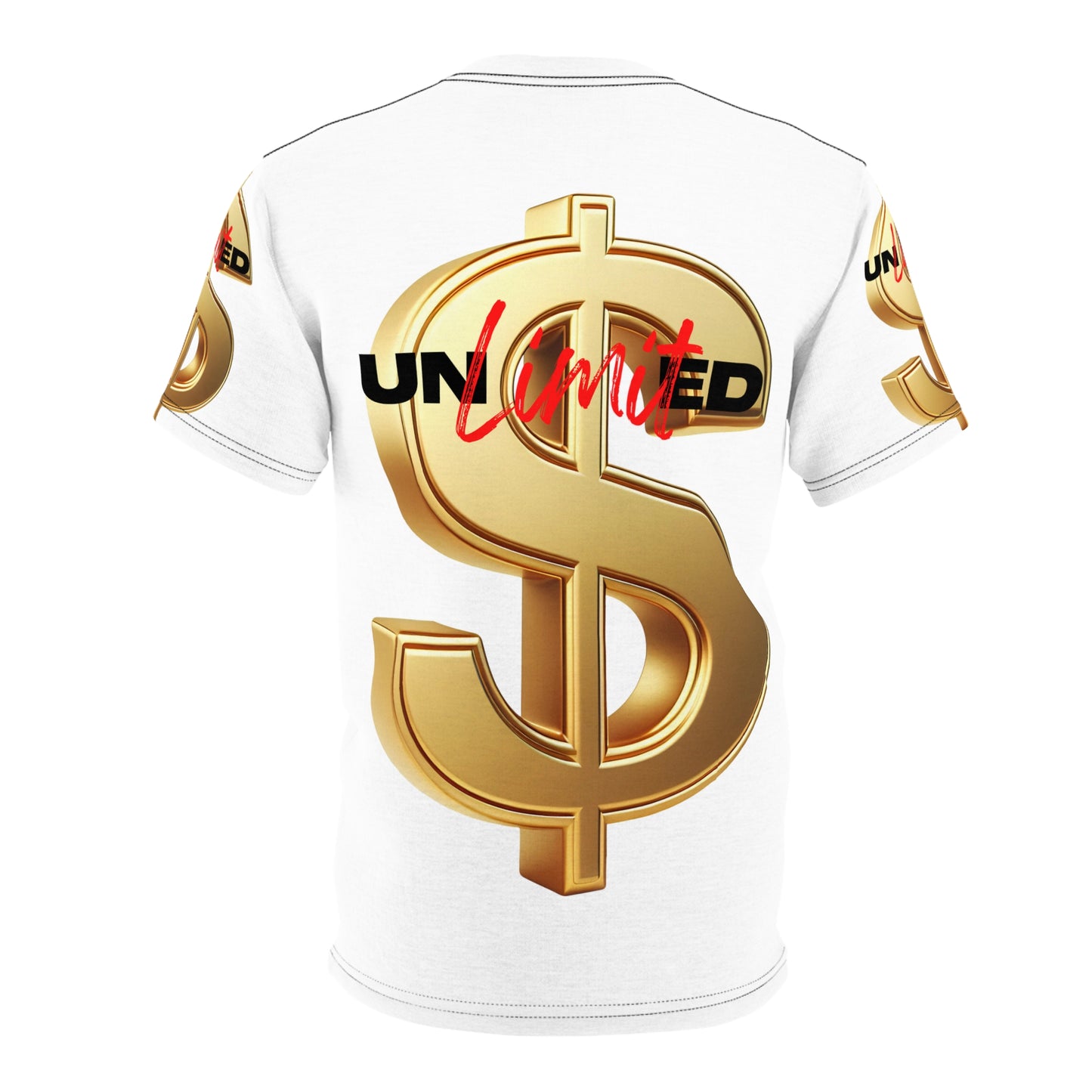 Bold Unlimited Dollar Sign Unisex Tee - Statement Graphic T-Shirt for Money Enthusiasts