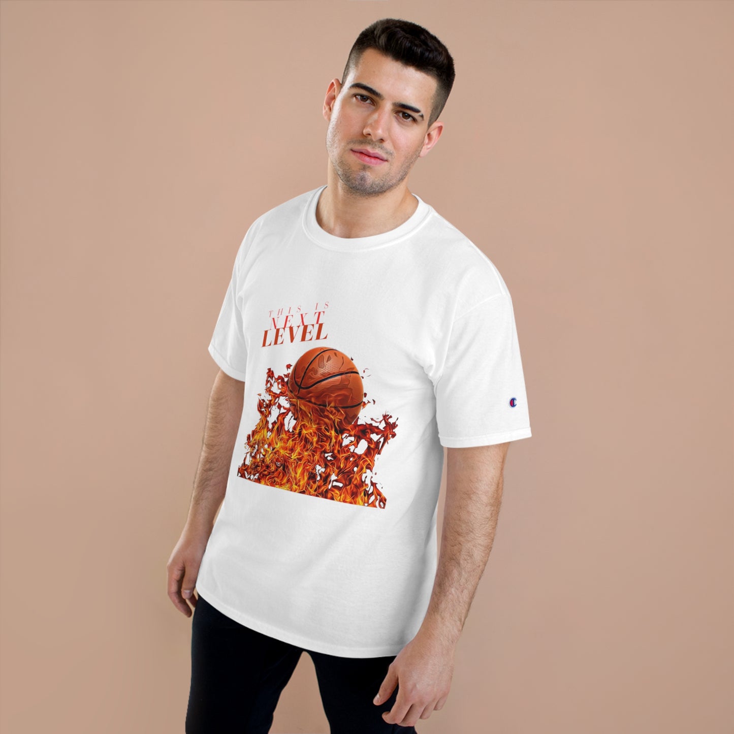 This Is The Next Level Basketball T-Shirt | Champion Graphic Tee for Sports Enthusiasts