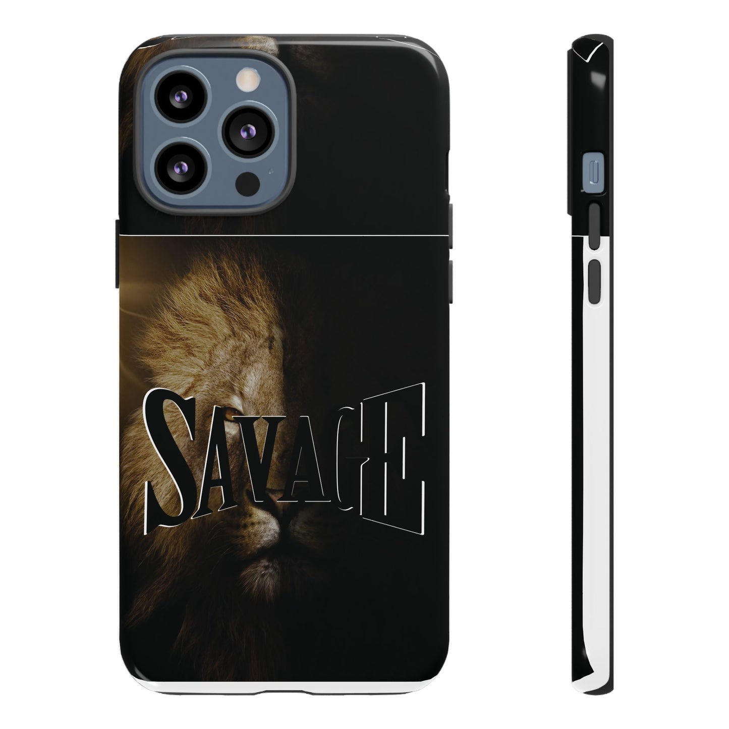 Savage Lion Phone Case - Tough & Stylish Protection