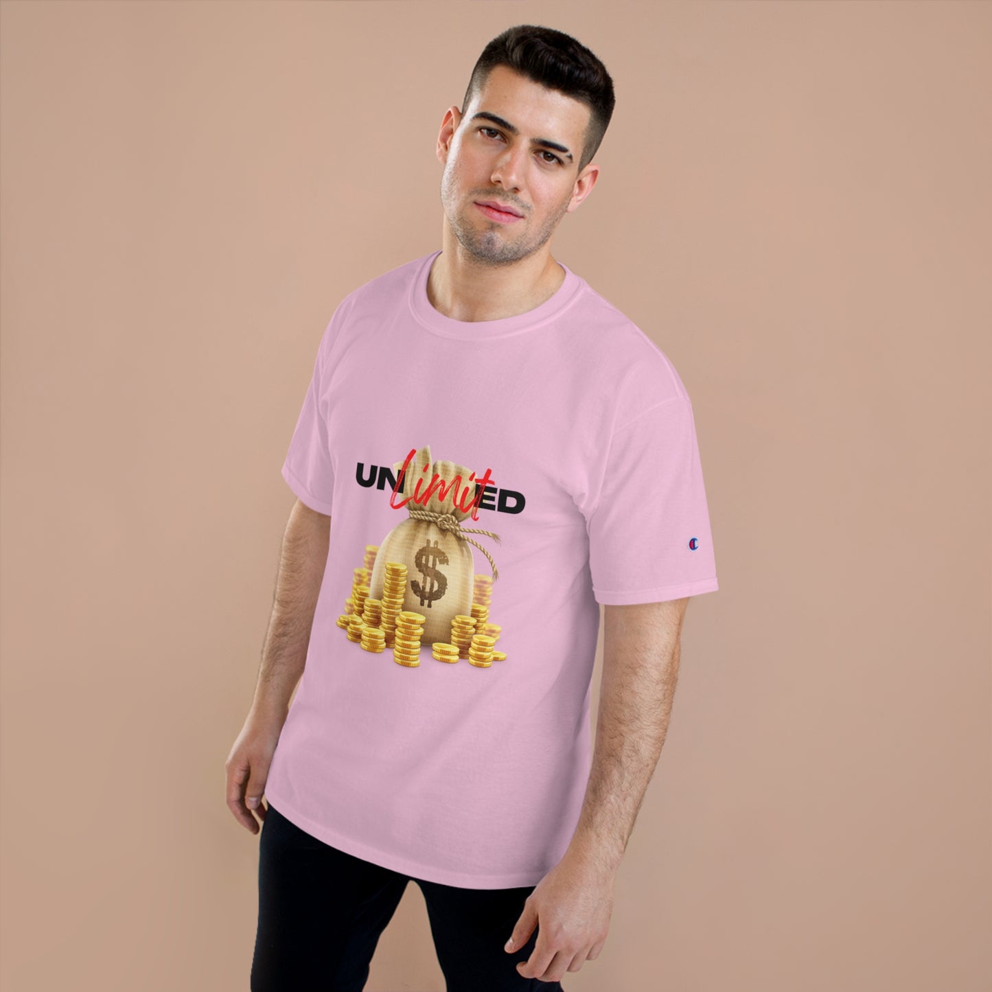 Unlimited Wealth Champion T-Shirt - Casual Gift for Money Lovers