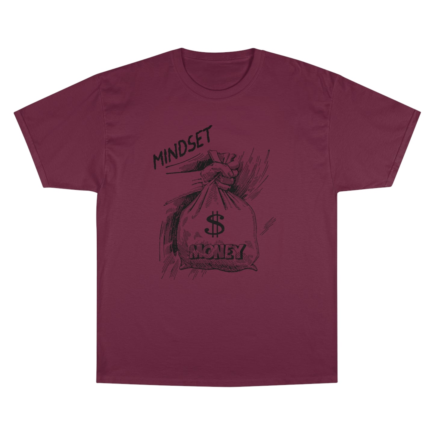 Mindset Money Champion T-Shirt – Motivational Graphic Tee for Success Minded Individuals