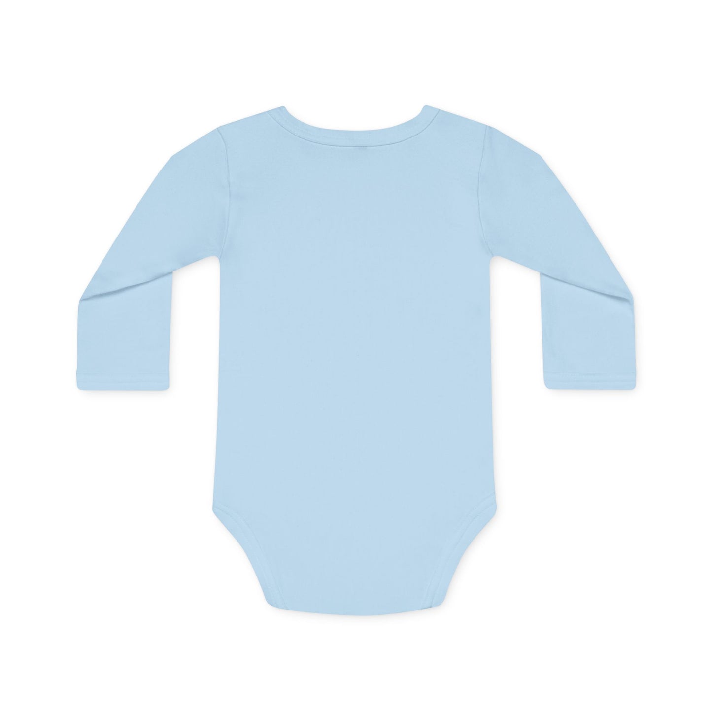 Super Kids Long-Sleeve Organic Baby Bodysuit - Cute & Colorful Design for Infants