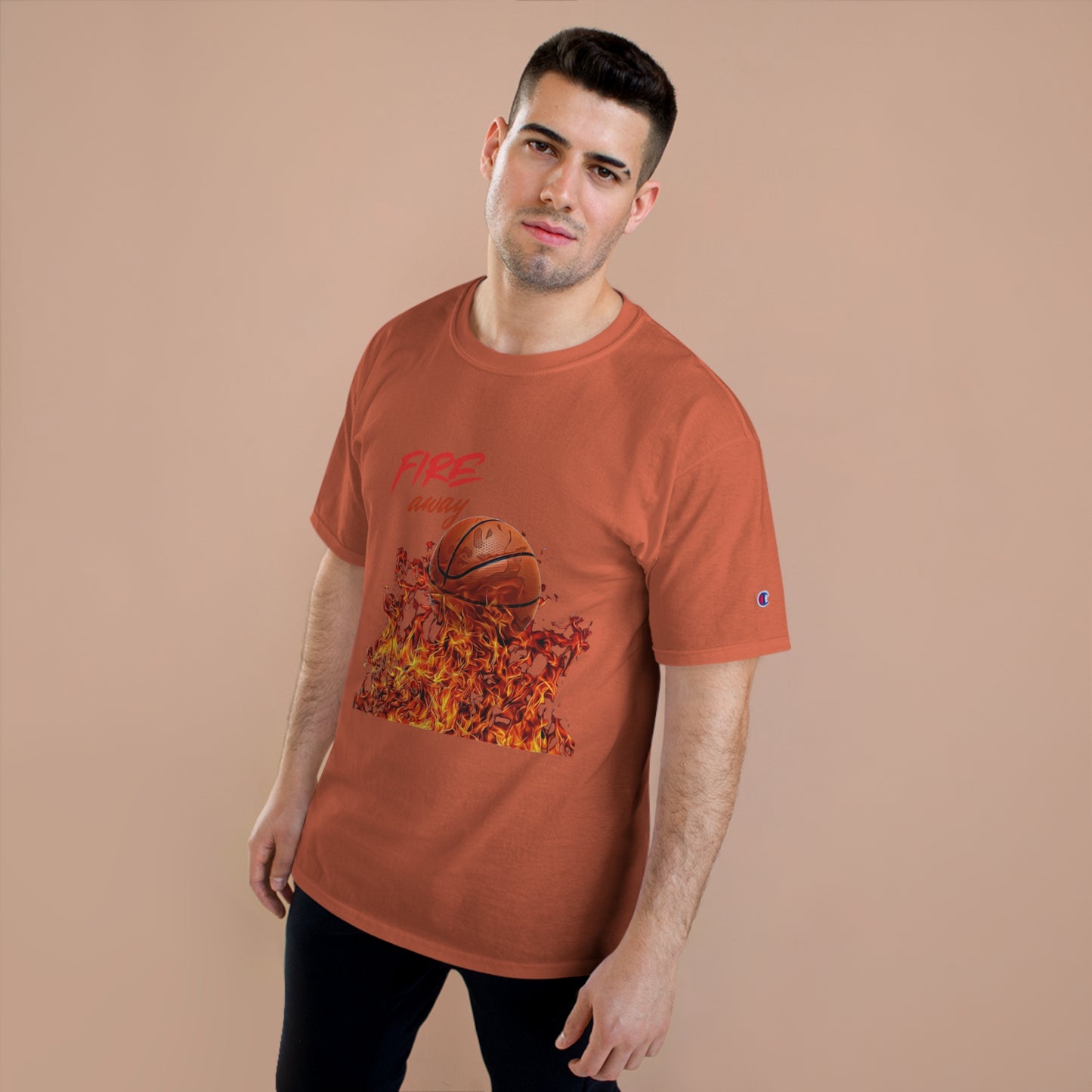 Champion Fire Away Basketball T-Shirt - Sports Apparel for Fans