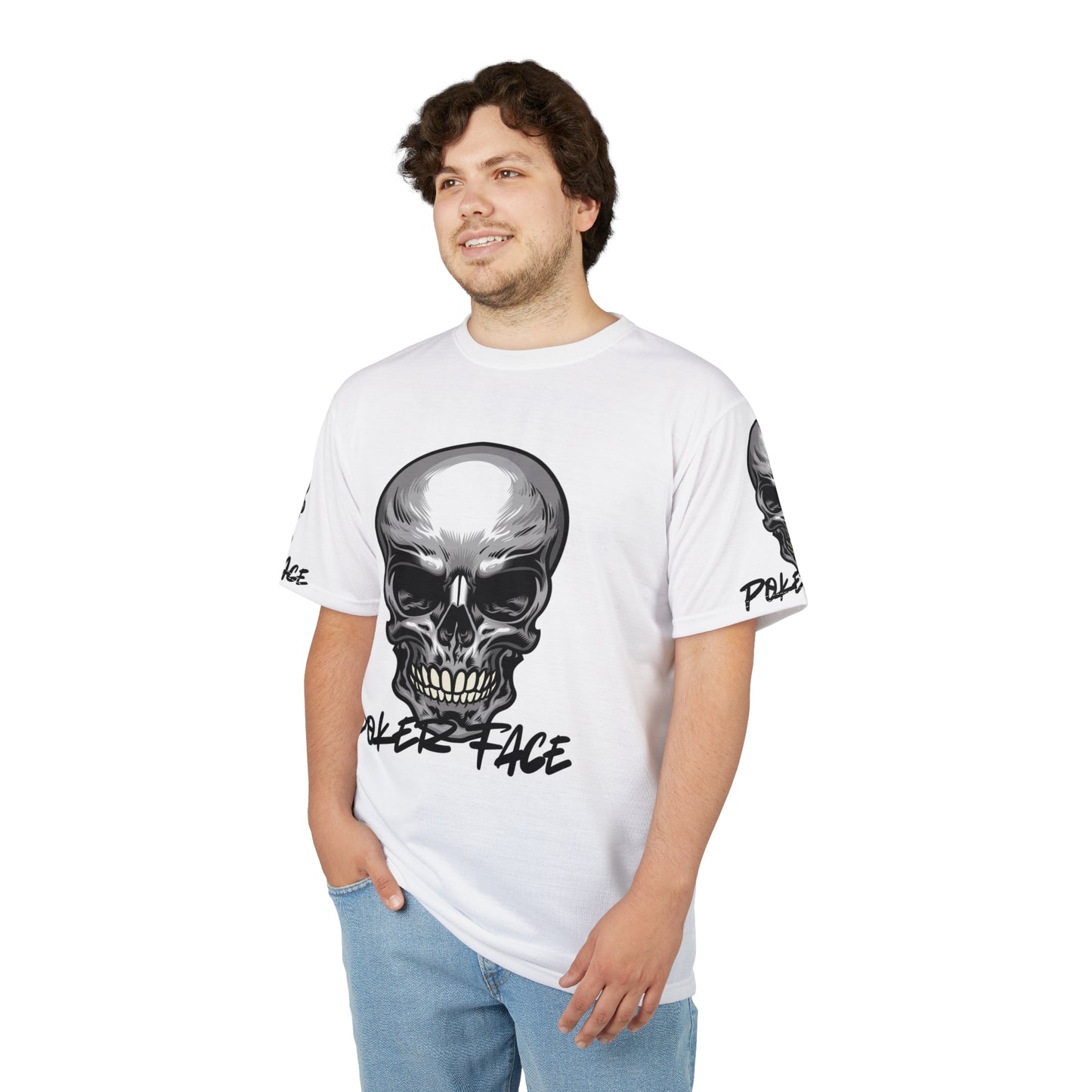 Edgy Skull Graphic Tee - Perfect for Halloween and Everyday Style