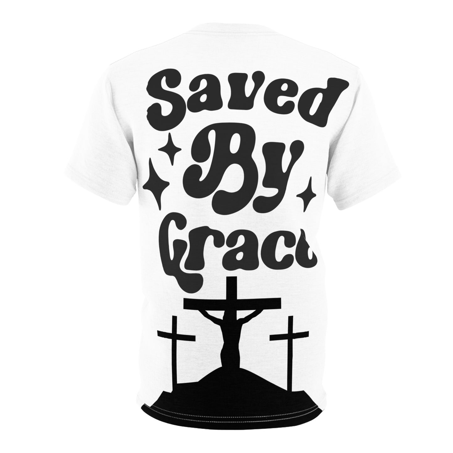 Saved By Grace Unisex Tee - Inspirational Christian T-Shirt