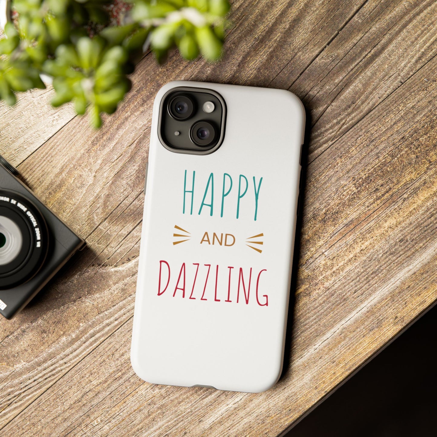 Happy and Dazzling Phone Case – Uplifting Design for Smartphone Protection