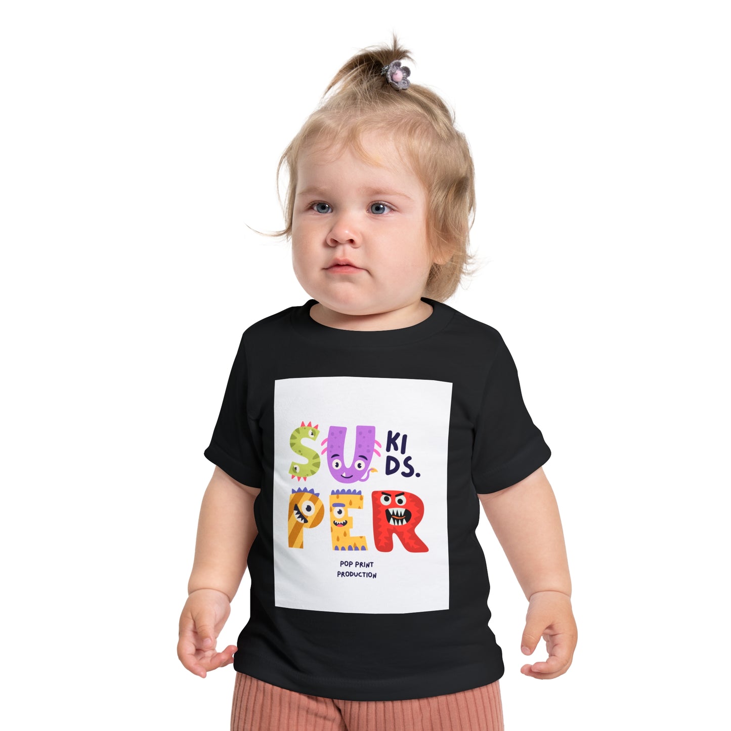 Super Kids Short Sleeve T-Shirt - Fun & Colorful Baby Tee