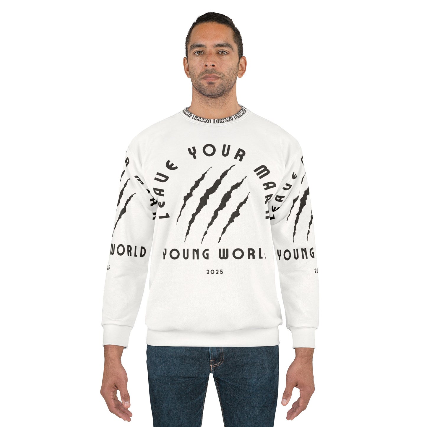 Motivational Unisex Sweatshirt - 'Leave Your Mark'