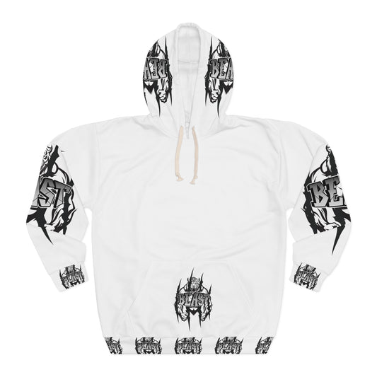 Beast Mode Unisex Pullover Hoodie | Bold Graphic Design for Fitness Enthusiasts