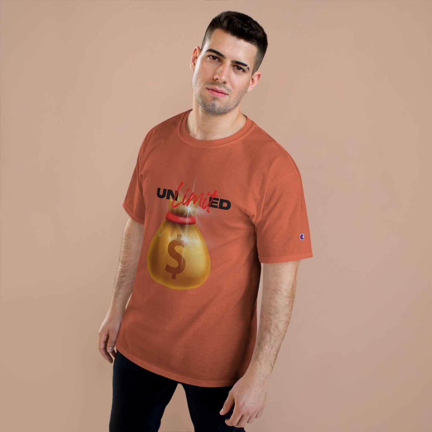 Unlimited Wealth Graphic Champion T-Shirt