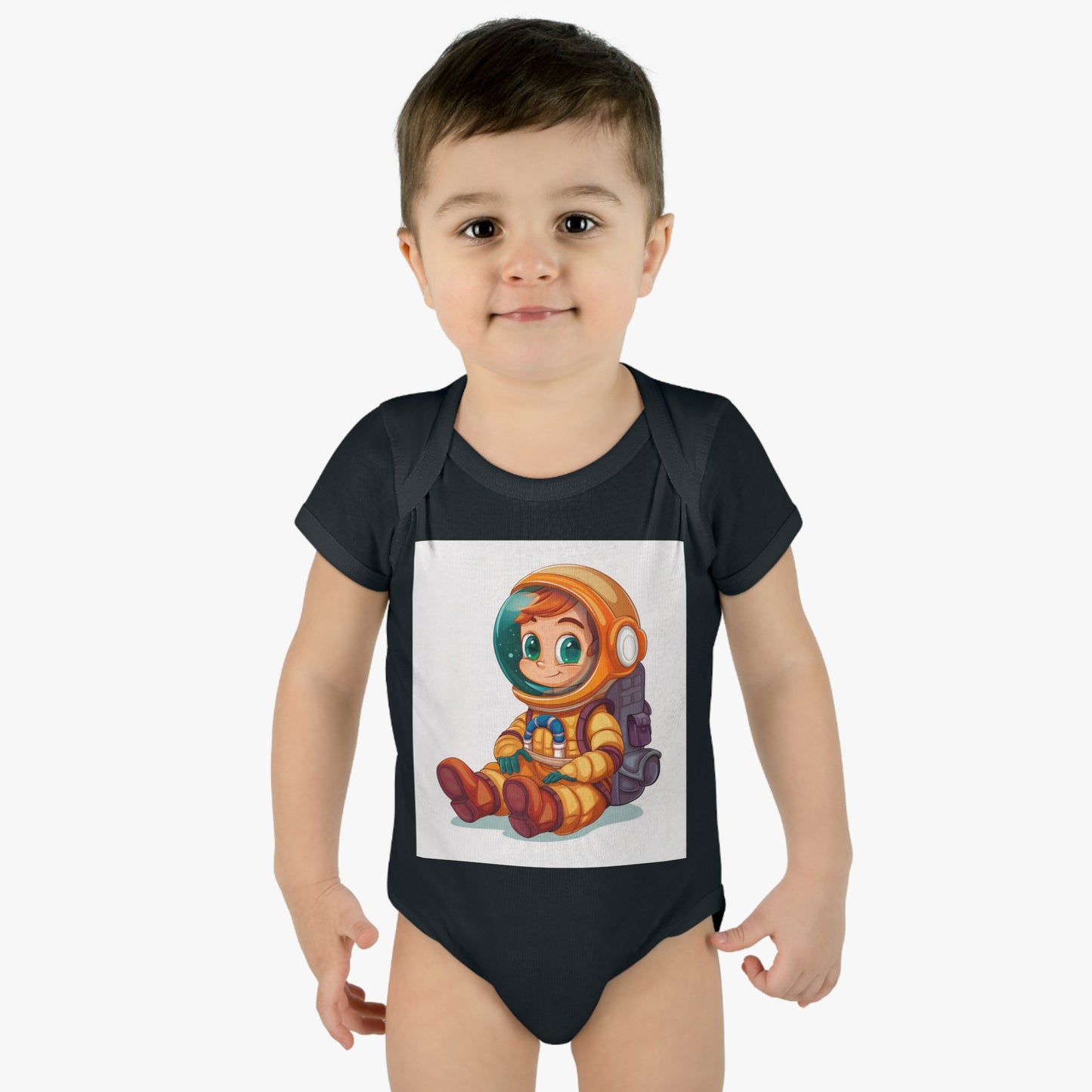 Cute Astronaut Baby Bodysuit - Adorable Infant Space Outfit for Newborns