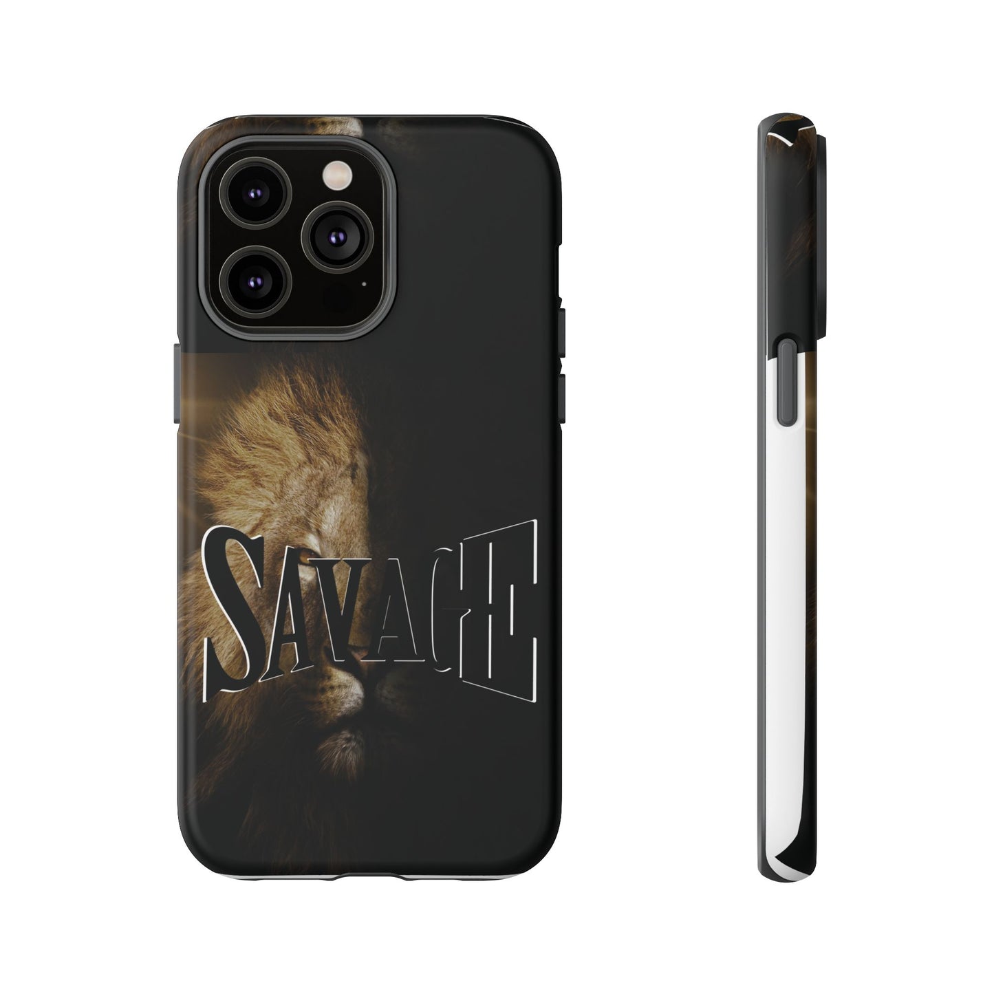 Savage Lion Phone Case - Tough & Stylish Protection