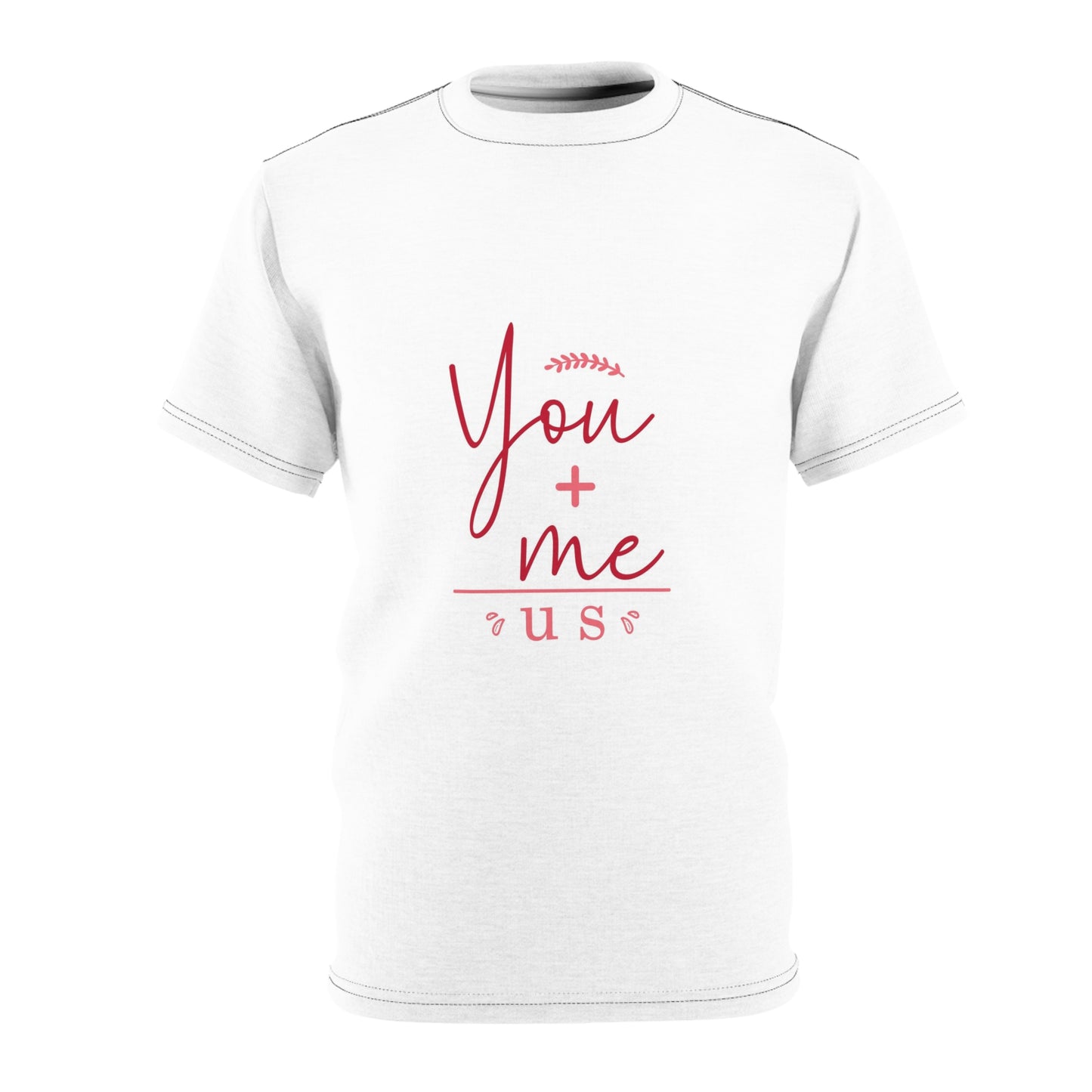 You & Me Unisex Couples Tee - Perfect for Anniversaries and Valentine's Day