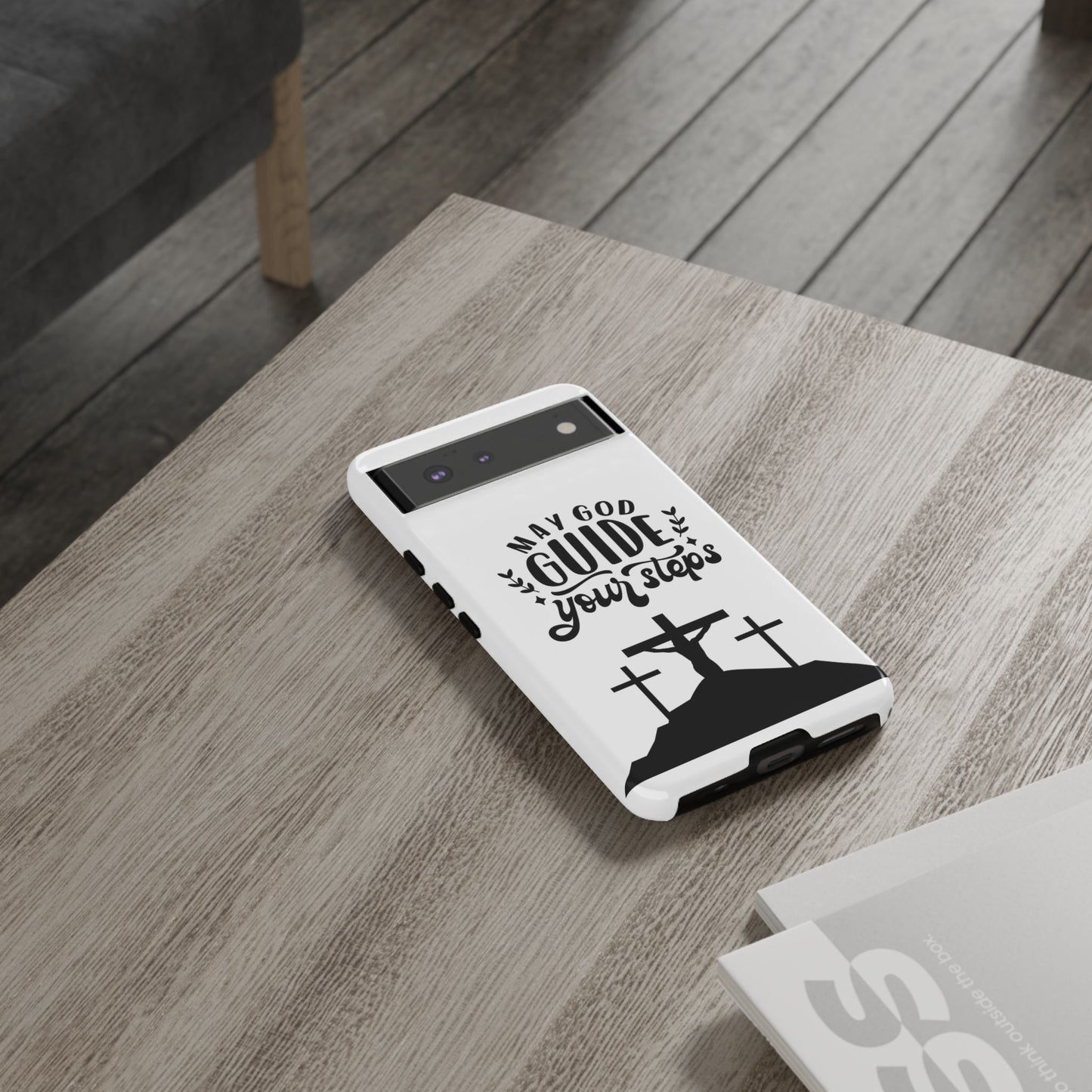 Inspirational Phone Case - "May God Guide Your Steps"