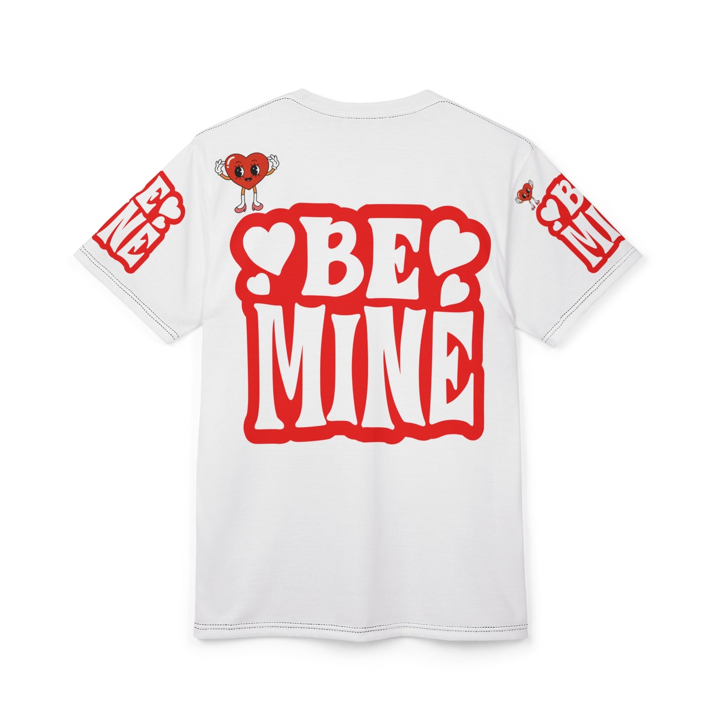 Valentine's Day Unisex T-Shirt - 'Be Mine' Heart Design