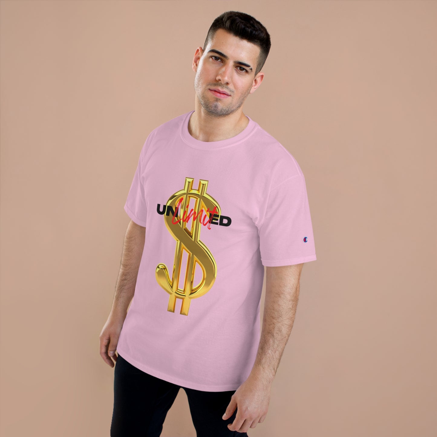 Unlimited Money Champion T-Shirt - Trendy Casual Wear for Hustlers