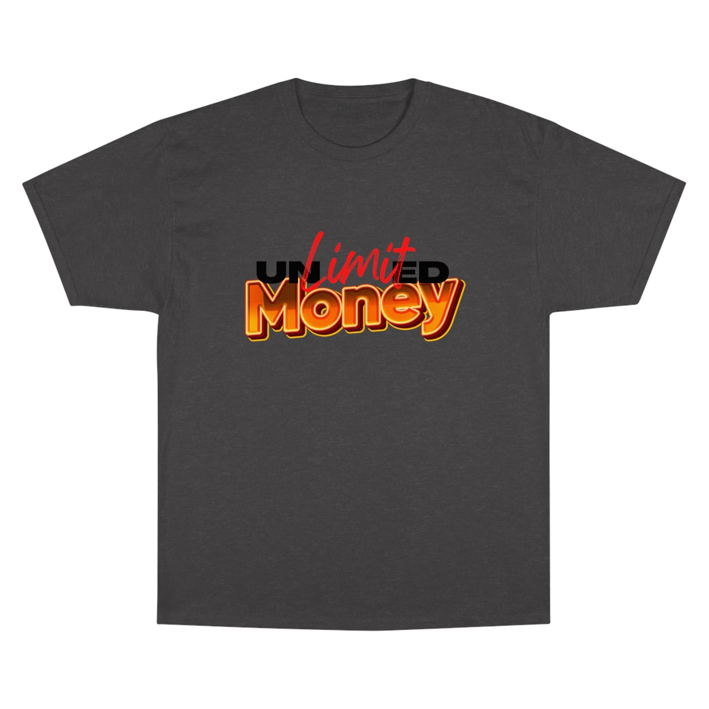 Champion T-Shirt - Unlimited Money Graphic Tee for Trendsetters