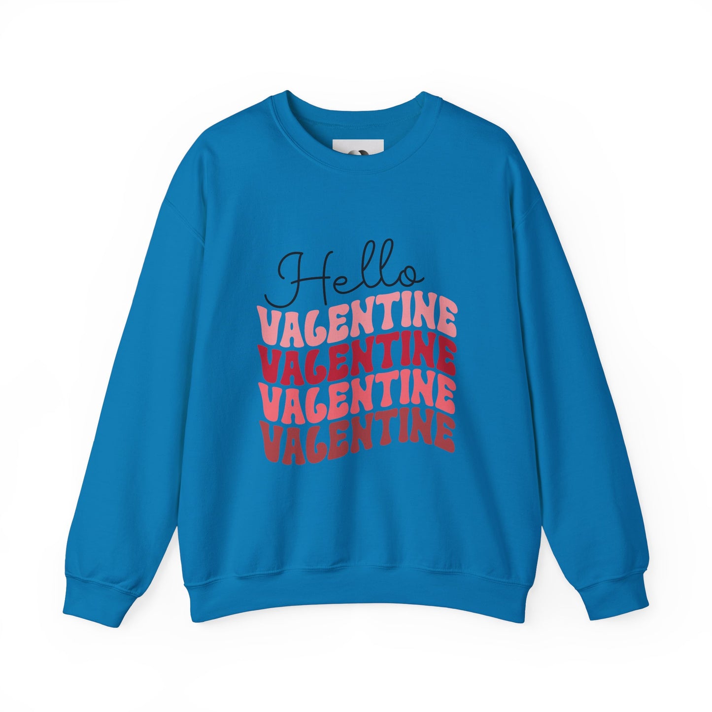 Hello Valentine Unisex Heavy Blend Crewneck Sweatshirt