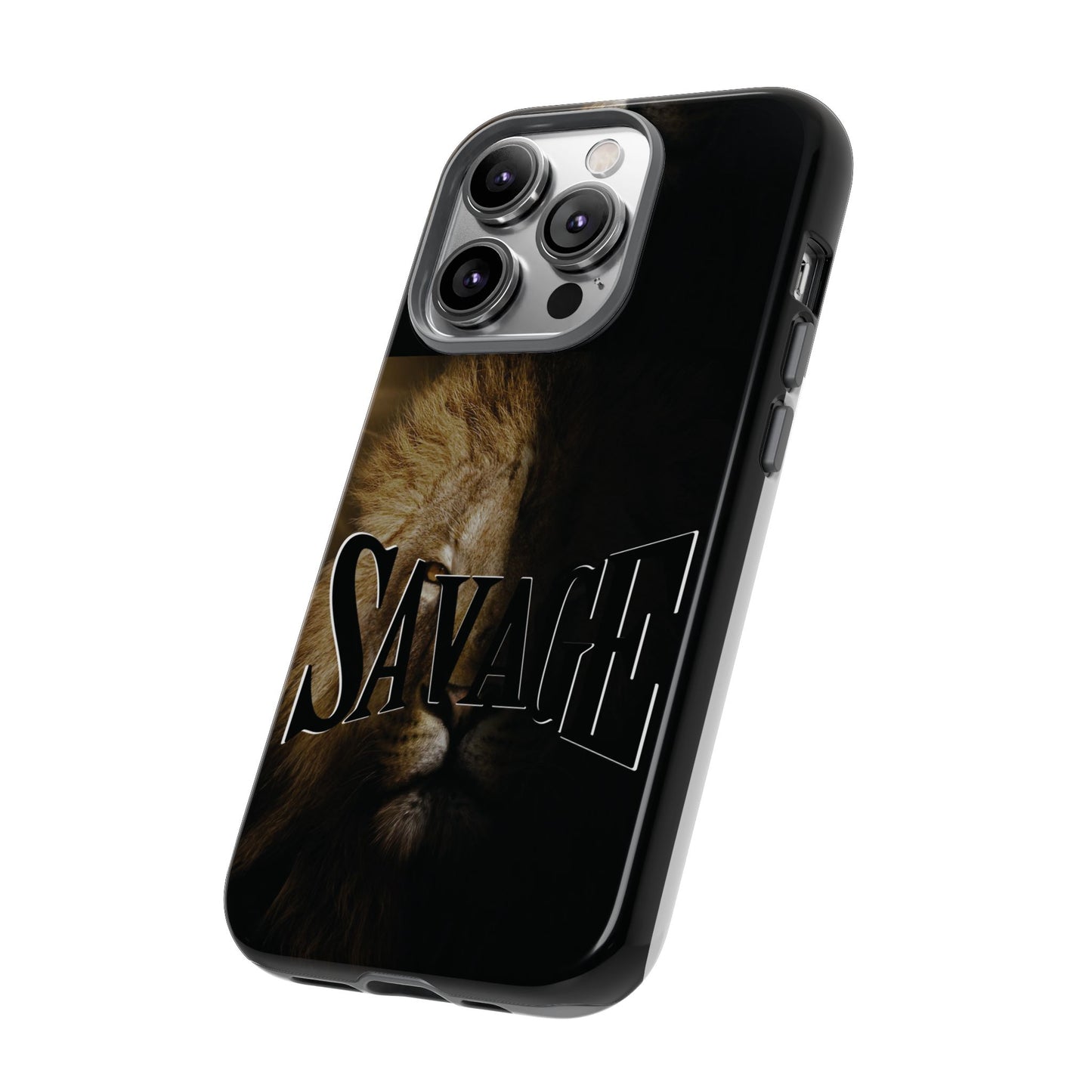 Savage Lion Phone Case - Tough & Stylish Protection