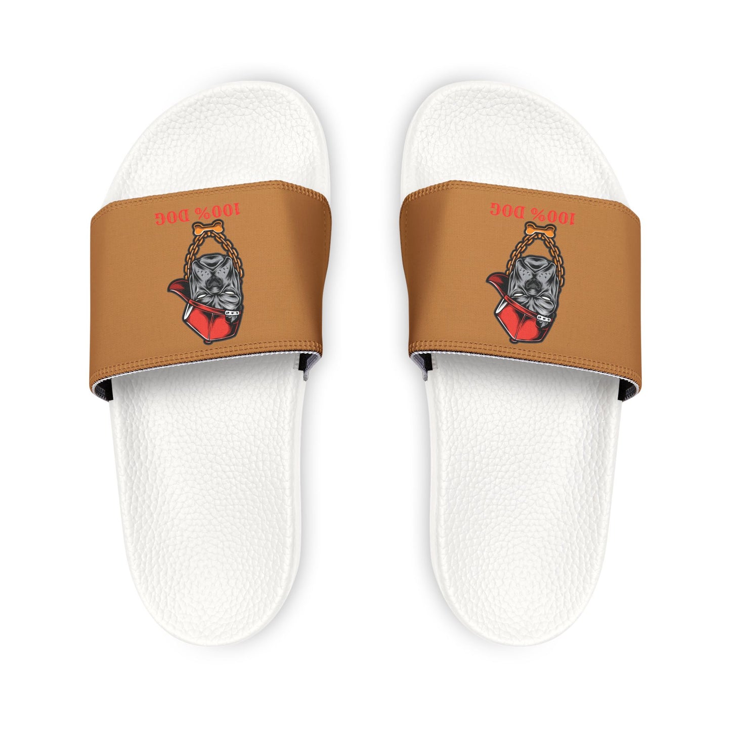 100% Dog Graphic Sandals - Summer Footwear for Men