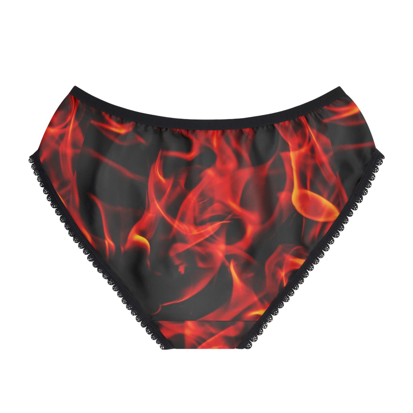 Fiery Graphic Women's Briefs - Bold Comfort & Style