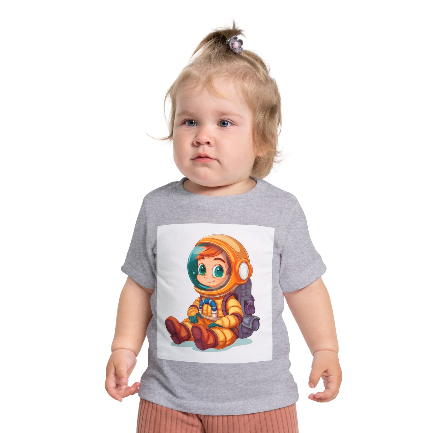 Cute Astronaut Baby T-Shirt - Adorable Space Themed Short Sleeve Tee