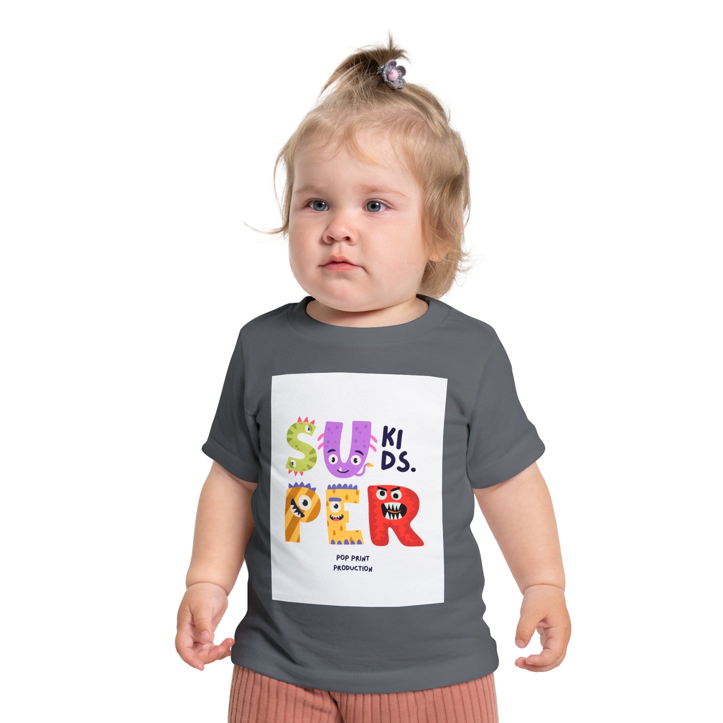 Super Kids Short Sleeve T-Shirt - Fun & Colorful Baby Tee