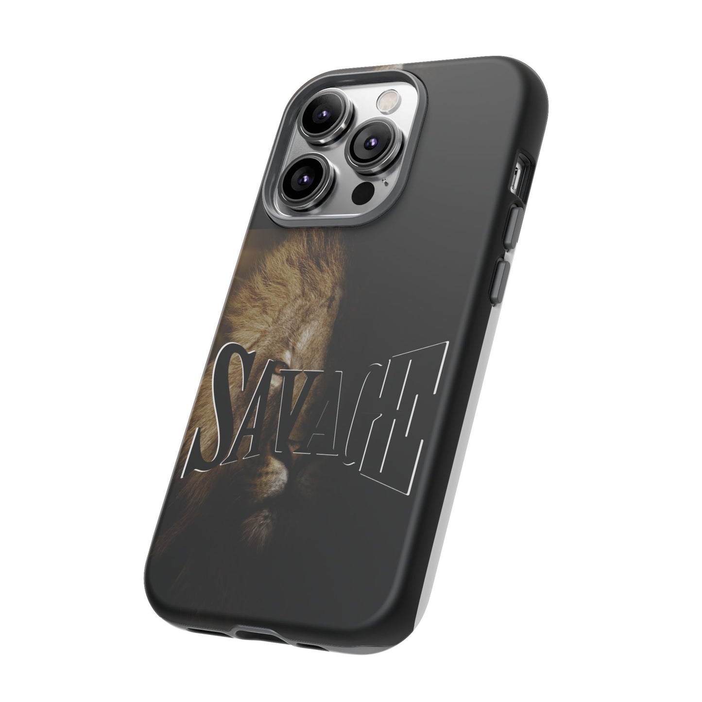 Savage Lion Phone Case - Tough & Stylish Protection