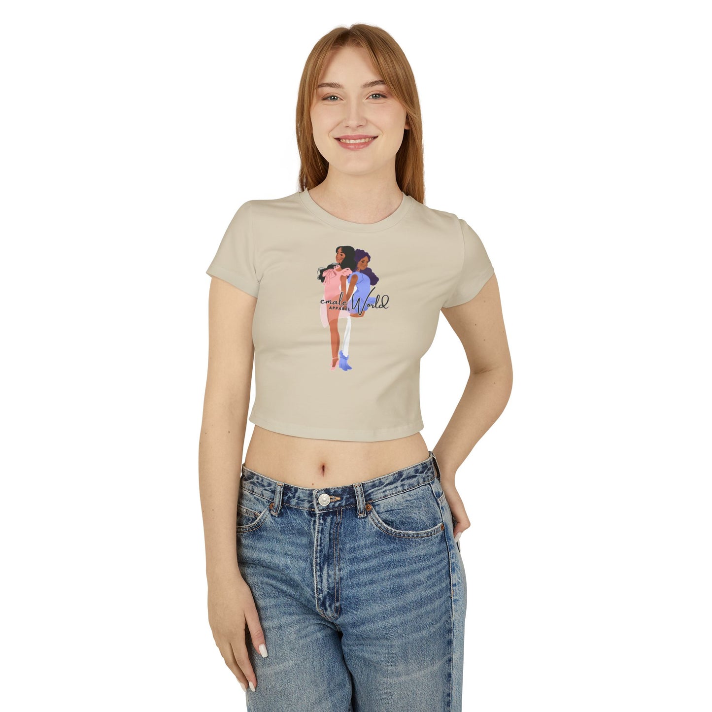 Empowerment Women's Baby Tee - Stylish and Comfortable Tee for Bold Fashion Choices