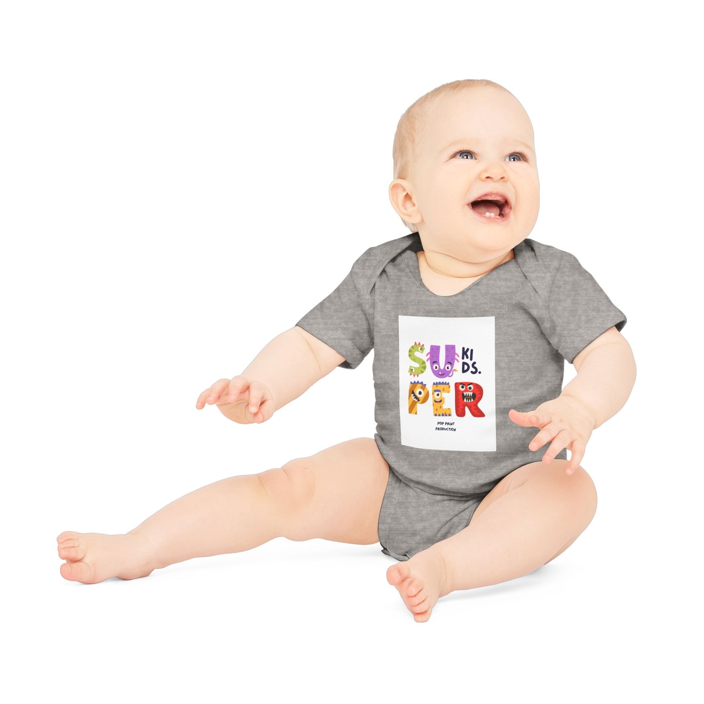 Super Fun Organic Baby Bodysuit - Perfect for Playtime and Gifts