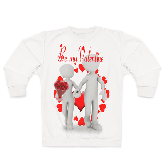 Valentine's Day Unisex Sweatshirt - 'Be My Valentine' Couples Gift