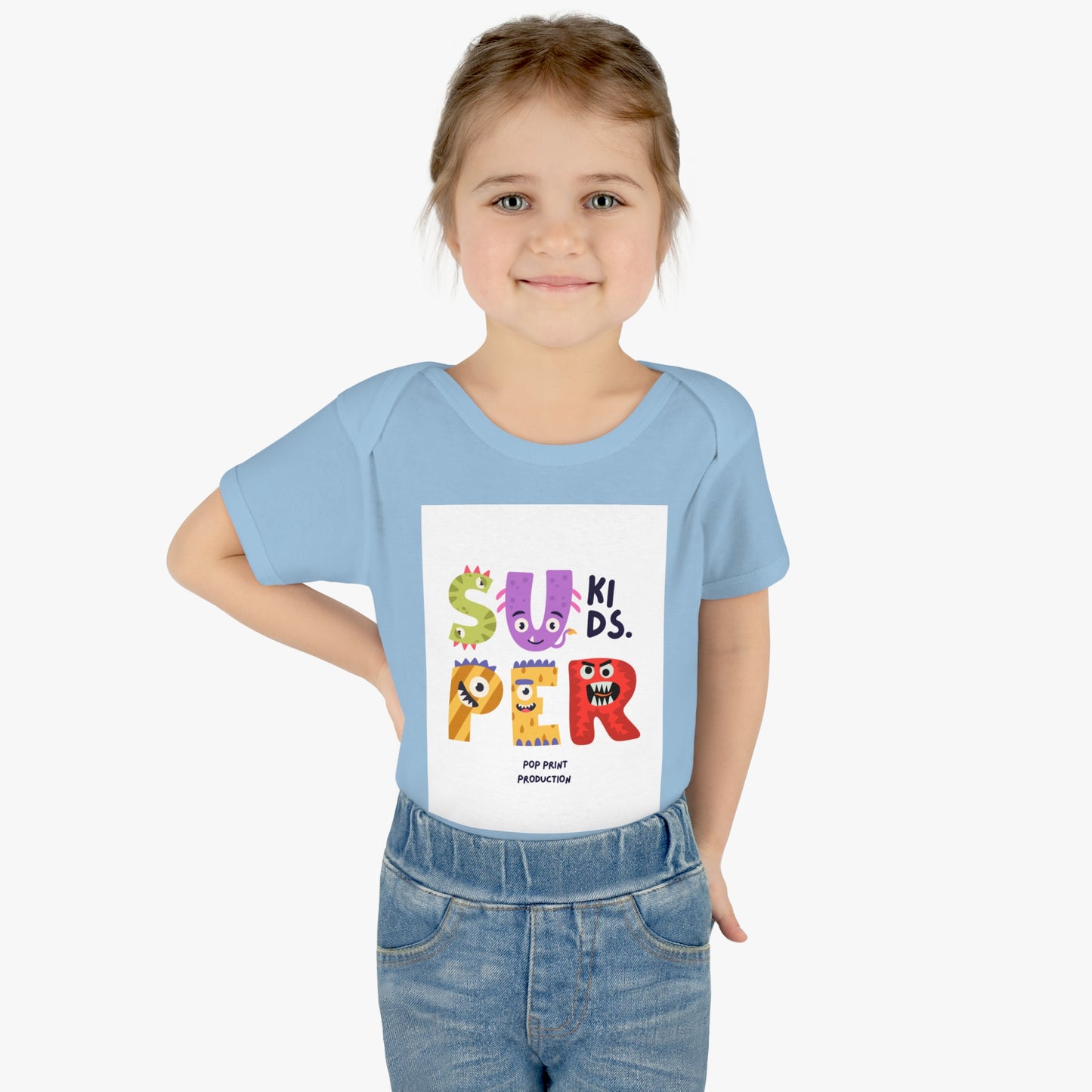 Super Kids Funky Infant Bodysuit - Adorable Baby Apparel