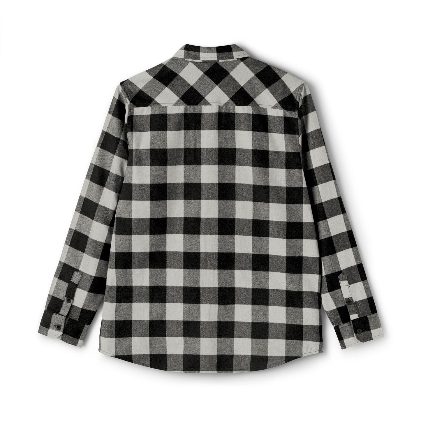 Cozy Black & White Flannel Shirt for All Seasons