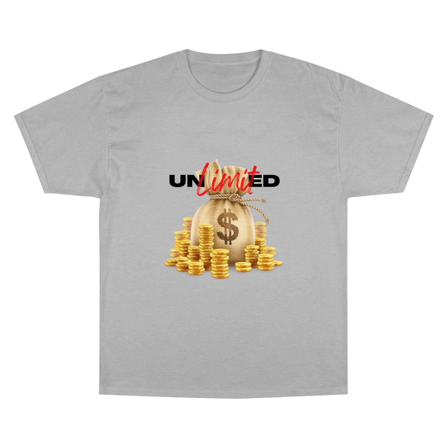 Unlimited Wealth Champion T-Shirt - Casual Gift for Money Lovers