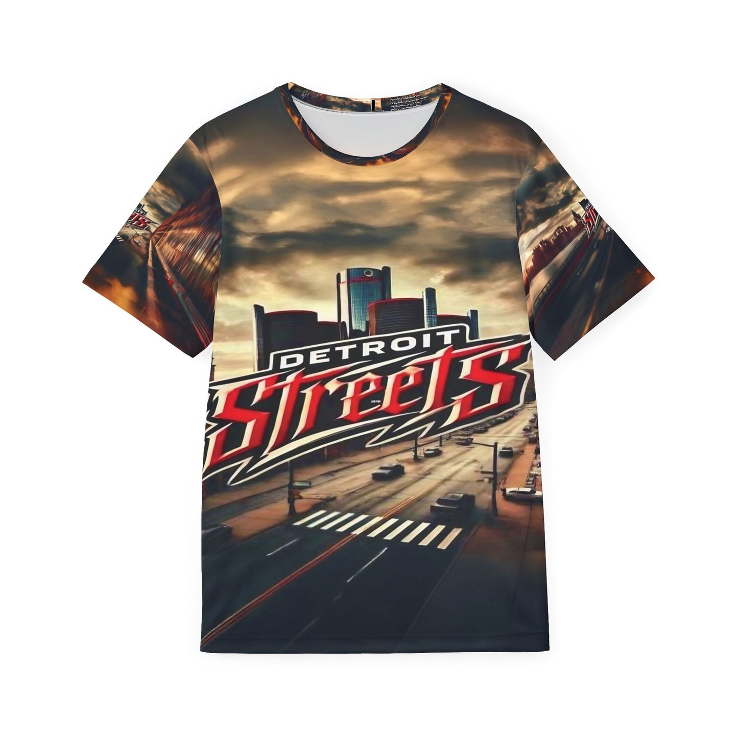 Detroit Streets Men's Sports Jersey - Urban Style Athletic Tee