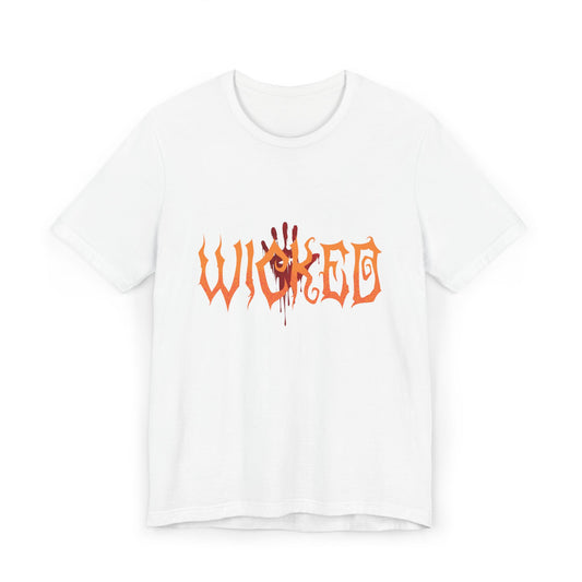 Wicked Unisex Jersey T-Shirt for Halloween Fun