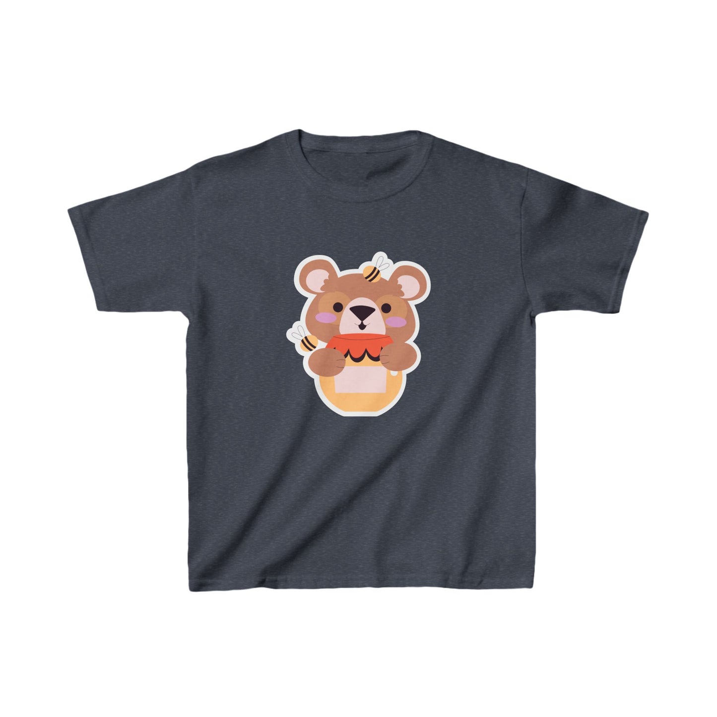 Adorable Bear Kids T-Shirt - Cute Animal Tee for Playful Adventures