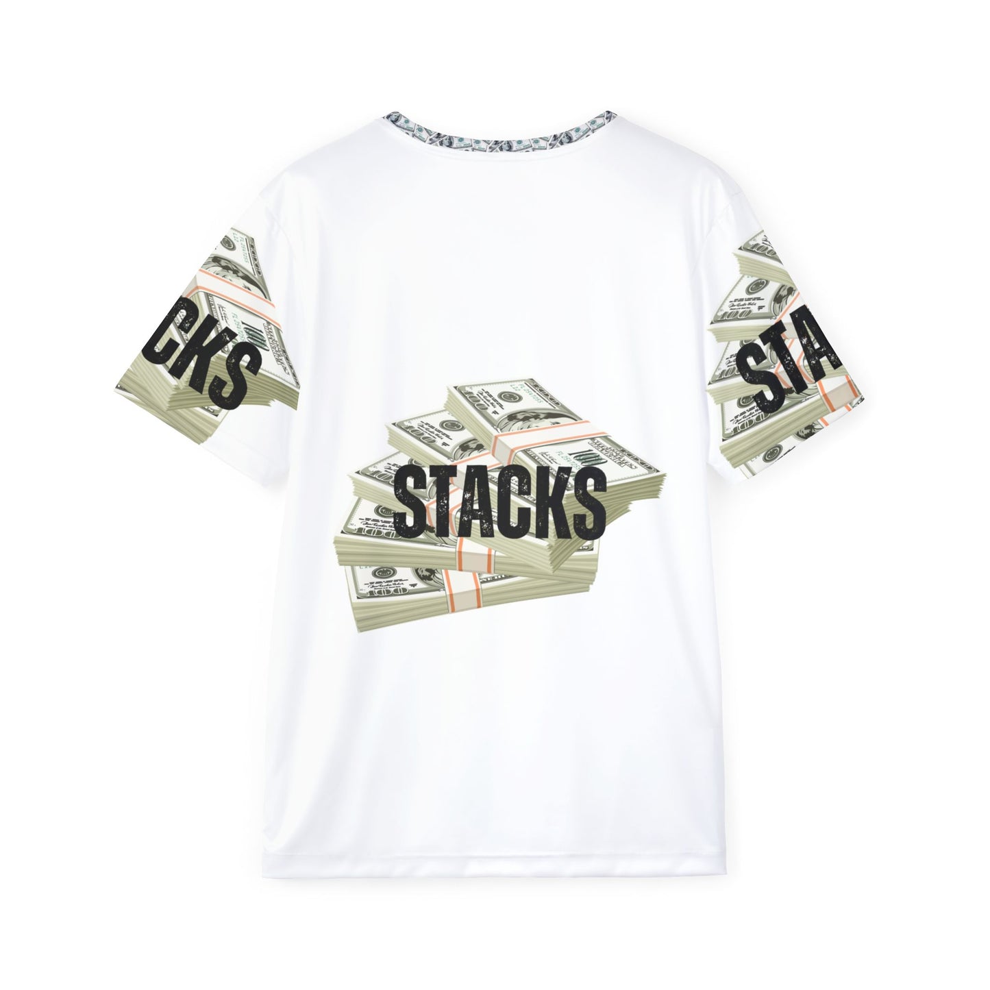 Trendy Money Stacks Collection Sports Jersey for Men - Stylish Athletic Wear