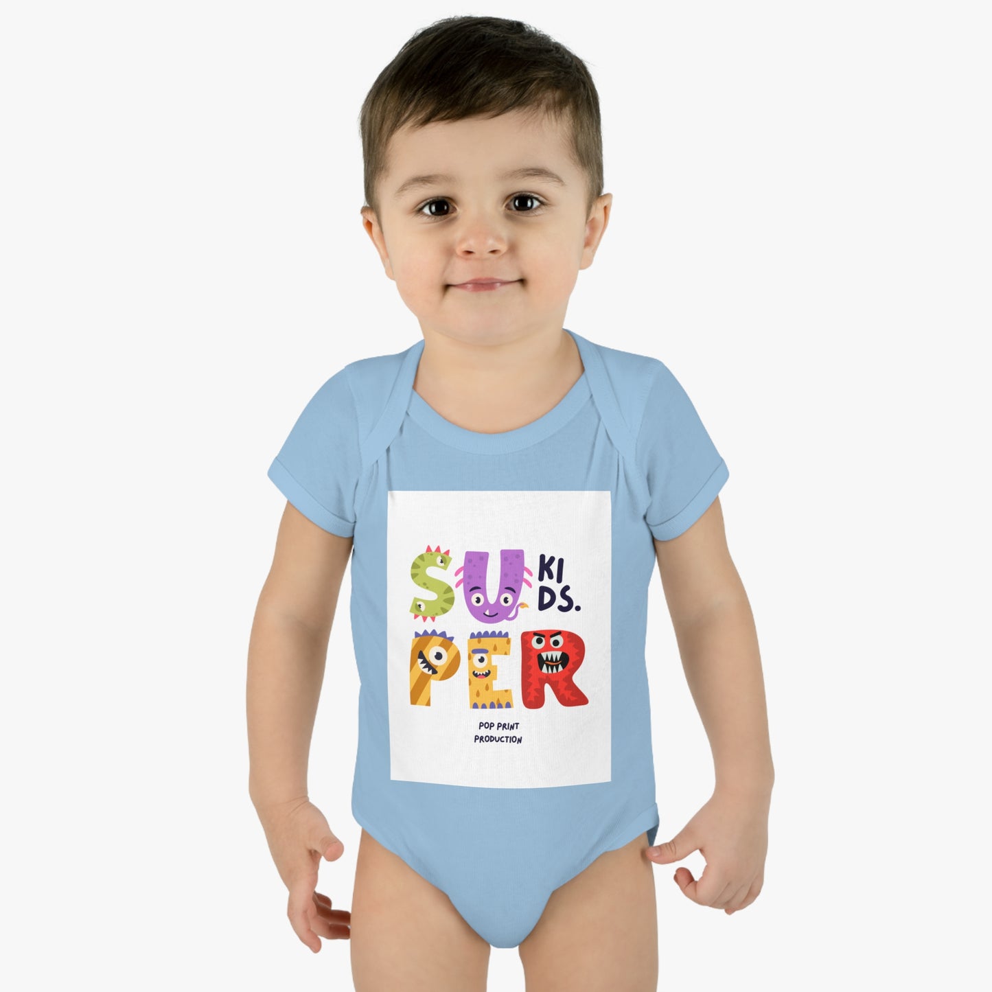 Super Kids Funky Infant Bodysuit - Adorable Baby Apparel